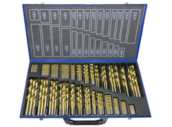 Boorset Titanium Coated 230-dlg. 1-13 mm