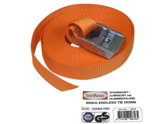 Span-Trekband 6 mtr 400 kg