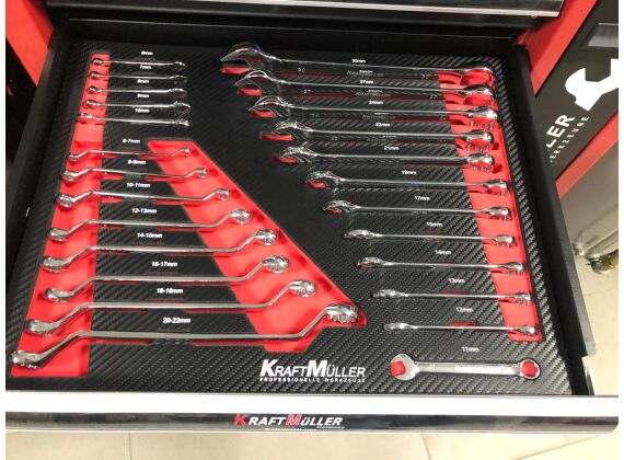 Gereedschapswagen Kraftmüller 7 gevulde lades