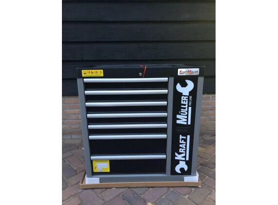 Gereedschapswagen Kraftmüller 7 lades gevuld