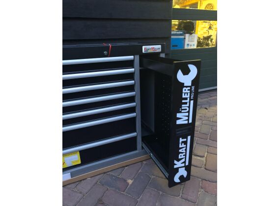 Gereedschapswagen Kraftmüller 7 lades gevuld