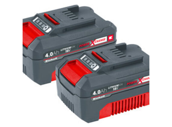 Einhell Power X-Change 18V 4,0 Ah Li-Ion Accu DUO