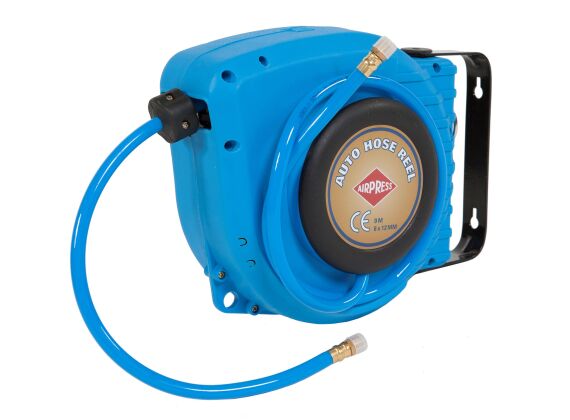 Wandslanghaspel 9Mtr 8x12 PU 1/4