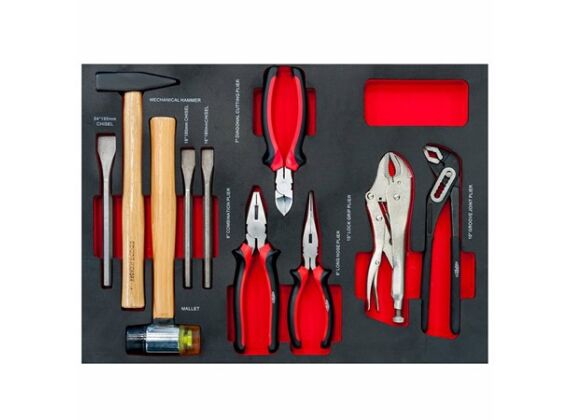 Airpress Gereedschapswagen Incl. 217 Stuks Gereedschap