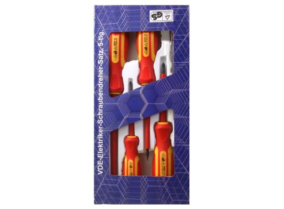 Schroevendraaierset 5-dlg. VDE Electro Iso.