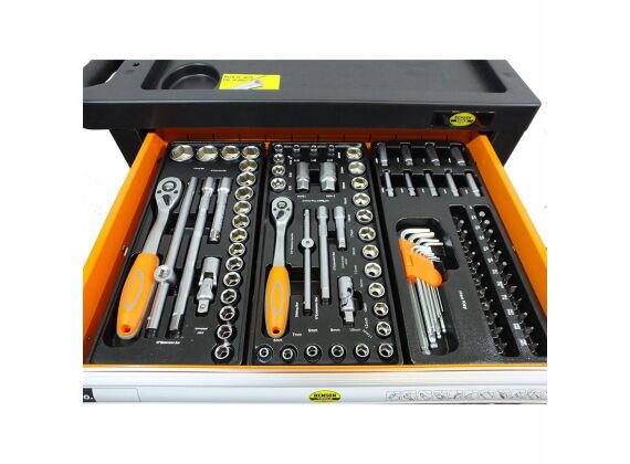 Gevulde Gereedschapswagen 650 Delig Met 7 laden OR650 Edition