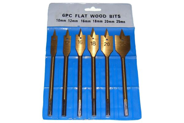 Speedborenset 6-dlg. 10-25 mm