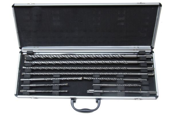 11-dlg. SDS Boor set, Alum box