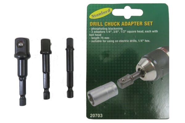 Adapters Set, 4-socket, 3-dlg.