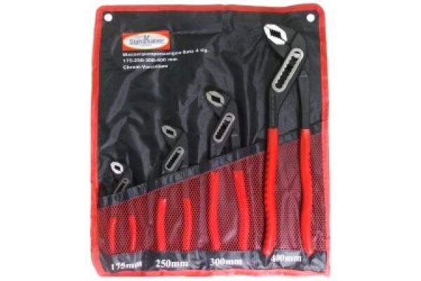 Waterpomptangen set 4-dlg. 7''- 10''- 12''-16