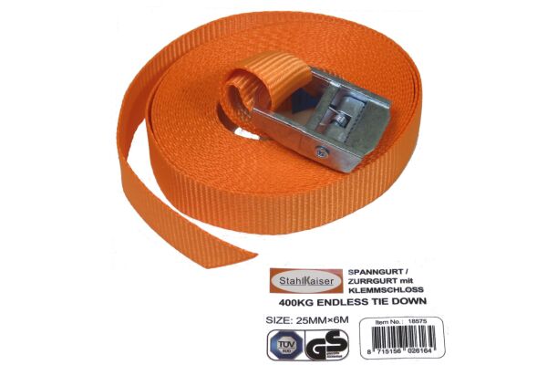 Span-Trekband 6 mtr 400 kg