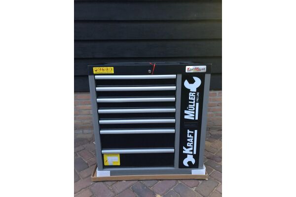 Gereedschapswagen Kraftmüller 7 lades gevuld