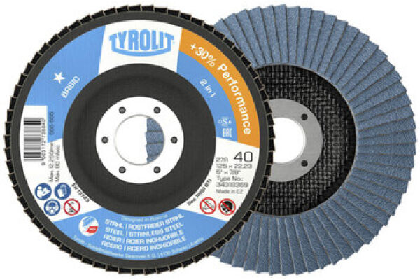 Tyrolit lamellenschijf 125 mm